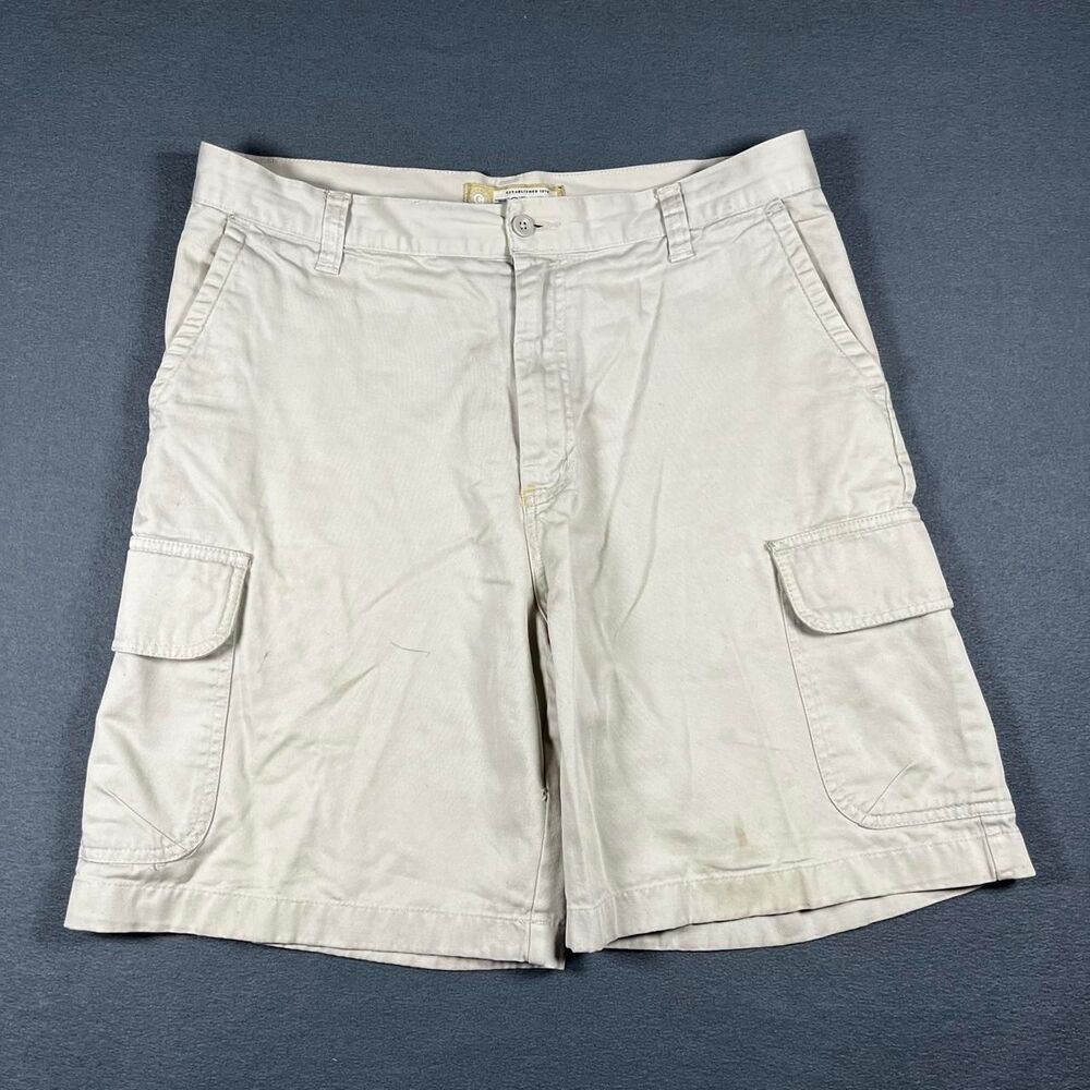 Cherokee Men's Cream and Tan Shorts